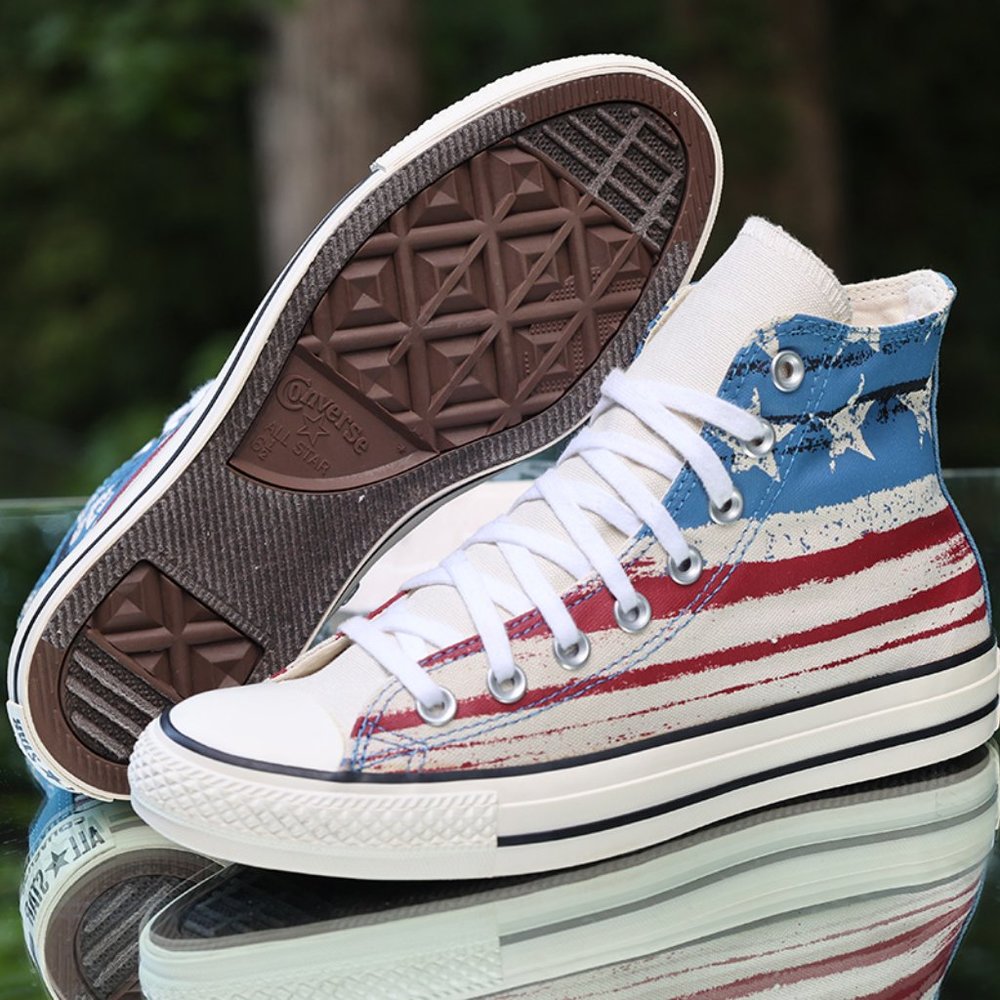 Converse Chuck Taylor All Star Hi USA Flag - Picture 6 of 13